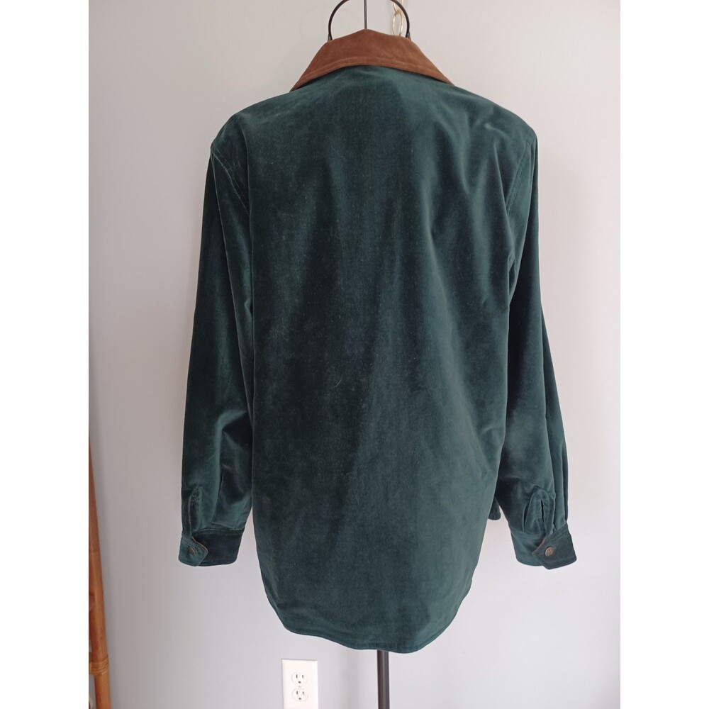 Embellished Bob Mackie Wearable Art Womens Sz M Forest Green Owl Squirrel "Flaw" - Picture 2 of 8